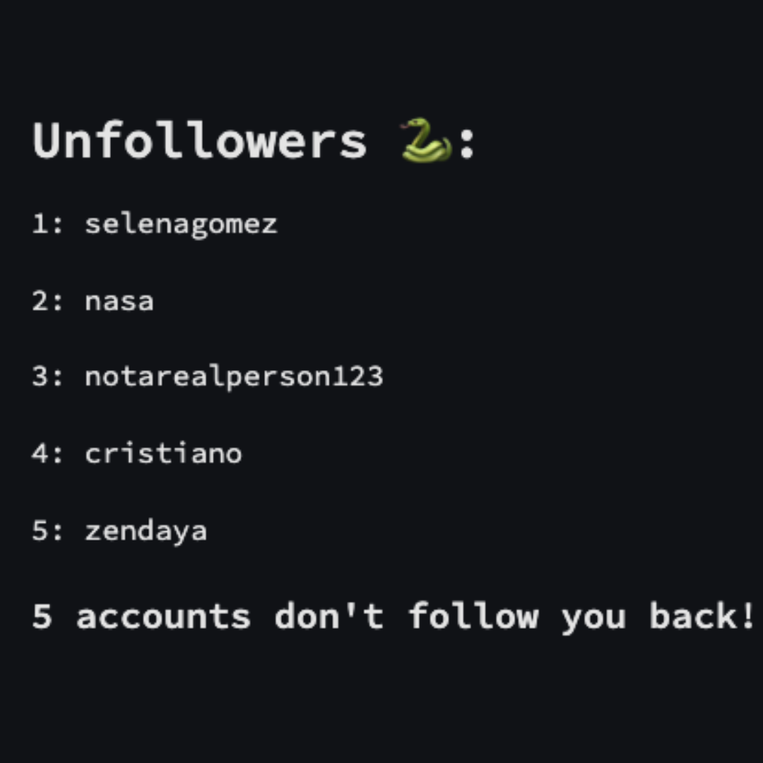 Instagram Unfollowers Thumbnail